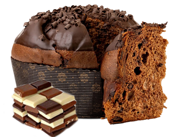 Il Panettone ai 3 Cioccolati